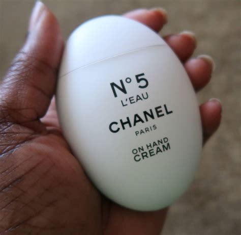 chanel hand cream no 5.